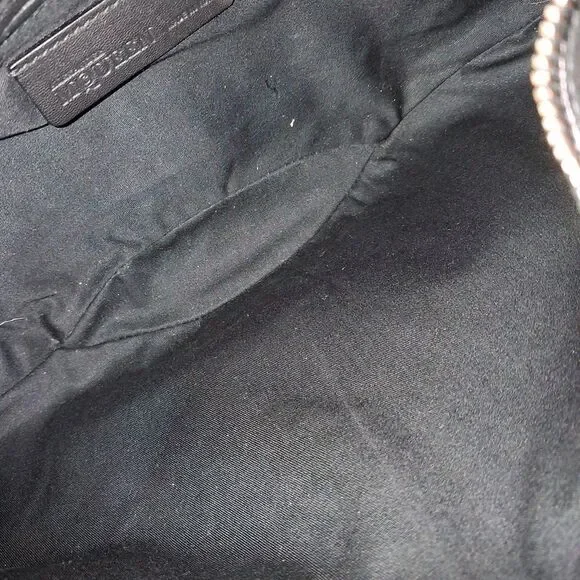 Alexander McQueen Manta Clutch in Black Leather - Picture 5 of 10